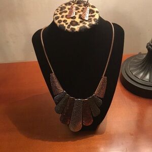 Necklace and earring set! Very nice! Never worn!